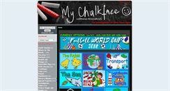 Desktop Screenshot of mychalkface.com
